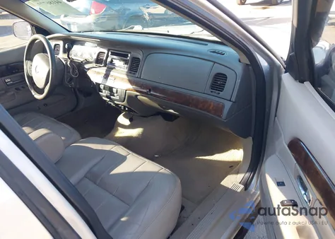 2009 Mercury Grand Marquis Ls (Fleet Only) из США, поврежденный, VIN 2MEHM75V29X627459